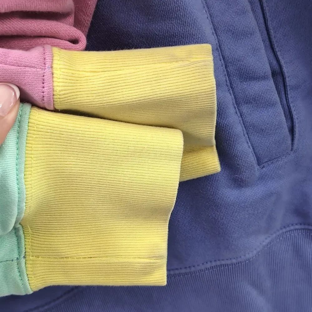 Teddy Fresh Color Block Sweatshirt Size Small - Picture 5 of 7